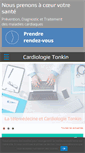 Mobile Screenshot of cardiologie-tonkin.com